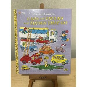 Richard Scarry's Cars and Trucks and Things That Go by Richard Scarry (1998,...
